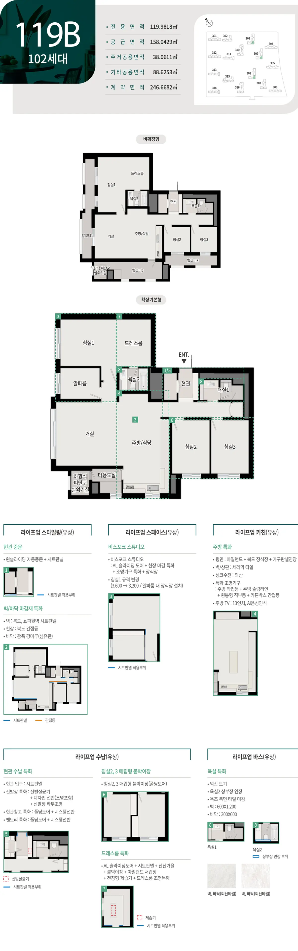 119b타입 내부구조